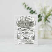 ボルチモアウイスキーヴィンテージ1867はがき ポストカード (スタンド正面)