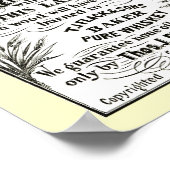 ボルチモアウイスキーヴィンテージ1867ポスター ポスター (角)