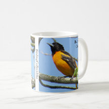 ボルチモアオリオールコーヒーマグby BirdingCollectibles
