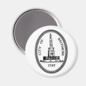 ボルチモアシール マグネット (正面/裏面)