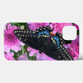 ボルチモアチェック柄バタフライ Case-Mate iPhoneケース (裏面 (横))