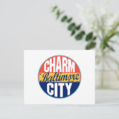 ボルチモアヴィンテージラベル ポストカード (スタンド正面)