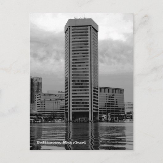 ボルチモア世界貿易センターのはがき ポストカード (正面)