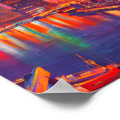 ボルチモア内港アットナイト ポスター (角)