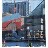 ボルチモア内港シャワーカーテン シャワーカーテン (正面)