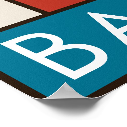 ボルチモア内港 ポスター (角)