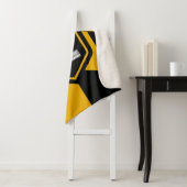 ボルチモア国旗と愛国心シェルパ毛布 シェルパブランケット (インサイチュ)