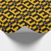 ボルチモア国旗と愛国的な包装紙 ラッピングペーパー (角)