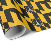 ボルチモア国旗と愛国的な包装紙 ラッピングペーパー (ロールコーナー)