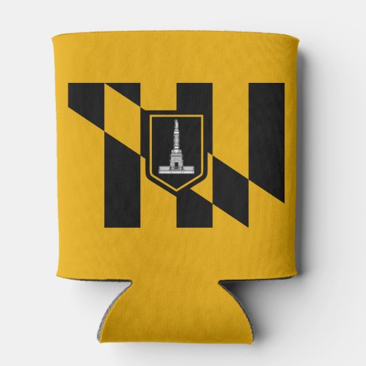 ボルチモア国旗のクーラーボックス 缶クーラー (裏面)