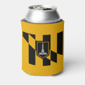 ボルチモア国旗のクーラーボックス 缶クーラー (缶裏面)