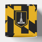 ボルチモア国旗を掲げた愛国的な優遇箱 フェイバーボックス (上部)