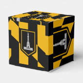 ボルチモア国旗を掲げた愛国的な優遇箱 フェイバーボックス (裏面サイド)