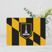 ボルチモア国旗を掲げた愛国的招待状 招待状 (スタンド正面)