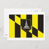 ボルチモア国旗 ポストカード (正面/裏面)