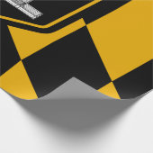 ボルチモア国旗（メリーランド、米国） ラッピングペーパー (角)