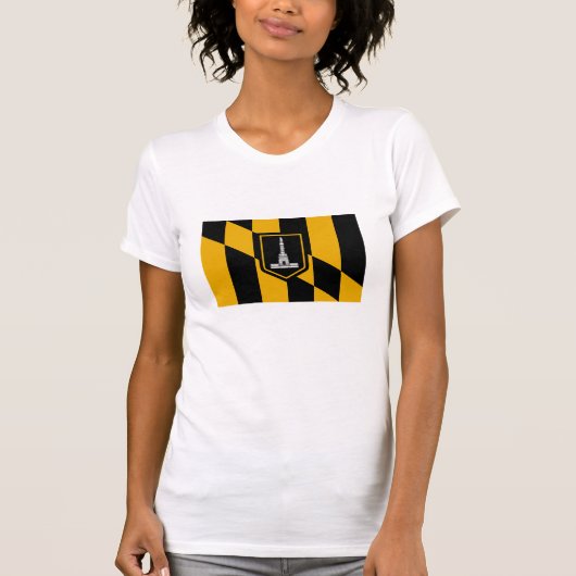 ボルチモア国旗 Tシャツ (正面)