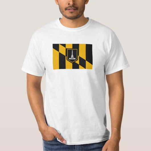 ボルチモア国旗 Tシャツ (正面)