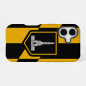 ボルチモア市旗のApple iPhone 16 Case-Mate 16ケース (裏面横)