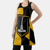 ボルチモア市旗エプロン エプロン (インサイチュ)