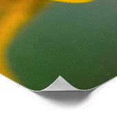 ボルチモア市松模様にスポット蝶 ポスター (角)