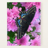 ボルチモア市松模様にタチョウ プランナー手帳 (裏面)