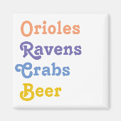 ボルチモア磁石 マグネット (正面)