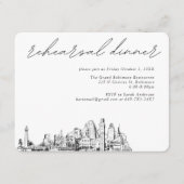 ボルチモア結婚のリハエレガントーサルエンクロージャカード エンクロージャーカード (正面)