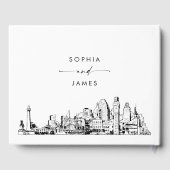 ボルチモア結婚スカイラインズゲストブック ゲストブック (裏面)