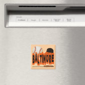 ボルチモア野球 マグネット (インサイチュ (食洗機))