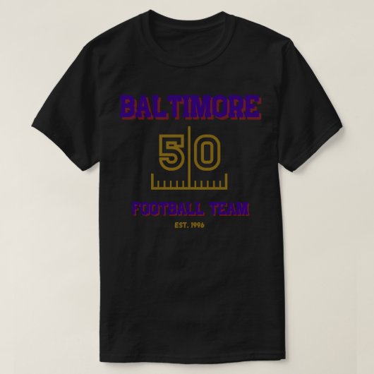 ボルチモア13 Tシャツ (デザイン正面)