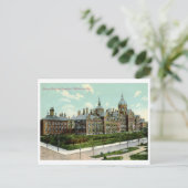 ボルチモア1910年ジョーンズホプキンス病院ヴィンテージ ポストカード (スタンド正面)