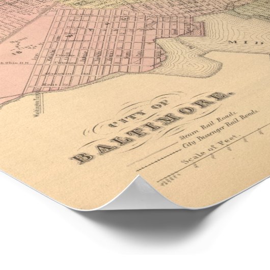 ボルチモア3 ポスター (角)