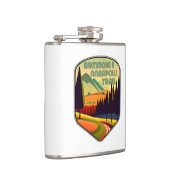 ボルチモア&アナポリスのトレイルカラー フラスク (右)