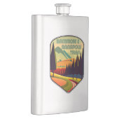 ボルチモア&アナポリスのトレイルカラー フラスク (右)