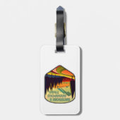 ボルチモア&アナポリスのトレイルカラー ラゲッジタグ (裏面縦)