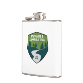 ボルチモア&アナポリストレイル フラスク (左)