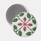 ボルチモア・アルバムキルトブロックマグネット マグネット (正面/裏面)