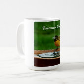 ボルチモア・オリオールの鳥写真15ozコーヒーマグ コーヒーマグカップ (正面左)