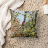 ボルチモア・オリオール枕 クッション (ブランケット)