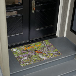 ボルチモア・オリオール様式 ドアマット