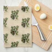 ボルチモア・オリオール – オードボンのアメリカの鳥から キッチンタオル (四つ折り)