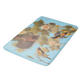 ボルチモア・オリオール・オードボンバードファミリーと巣 バスマット (アングル)