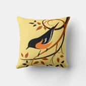 ボルチモア・オリオール クッション (裏面)