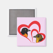 ボルチモア・オリオール・ラブ マグネット (正面/裏面)