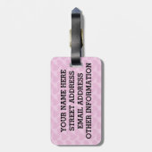 ボルチモア・オリオール・ラブ ラゲッジタグ (裏面縦)