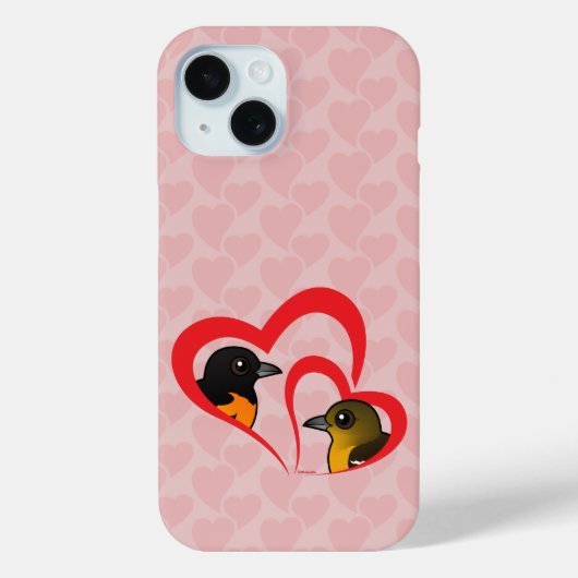 ボルチモア・オリオール・ラブ Case-Mate iPhoneケース (裏面)