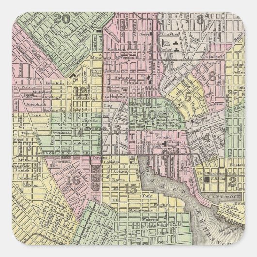 ボルチモア スクエアシール (正面)