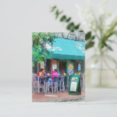 'ボルチモア – フェルスポイントでのハッピーアワー':ファインアート ポストカード (スタンド正面)