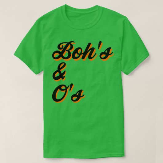 ボルチモア・ボーシュ Tシャツ (デザイン正面)